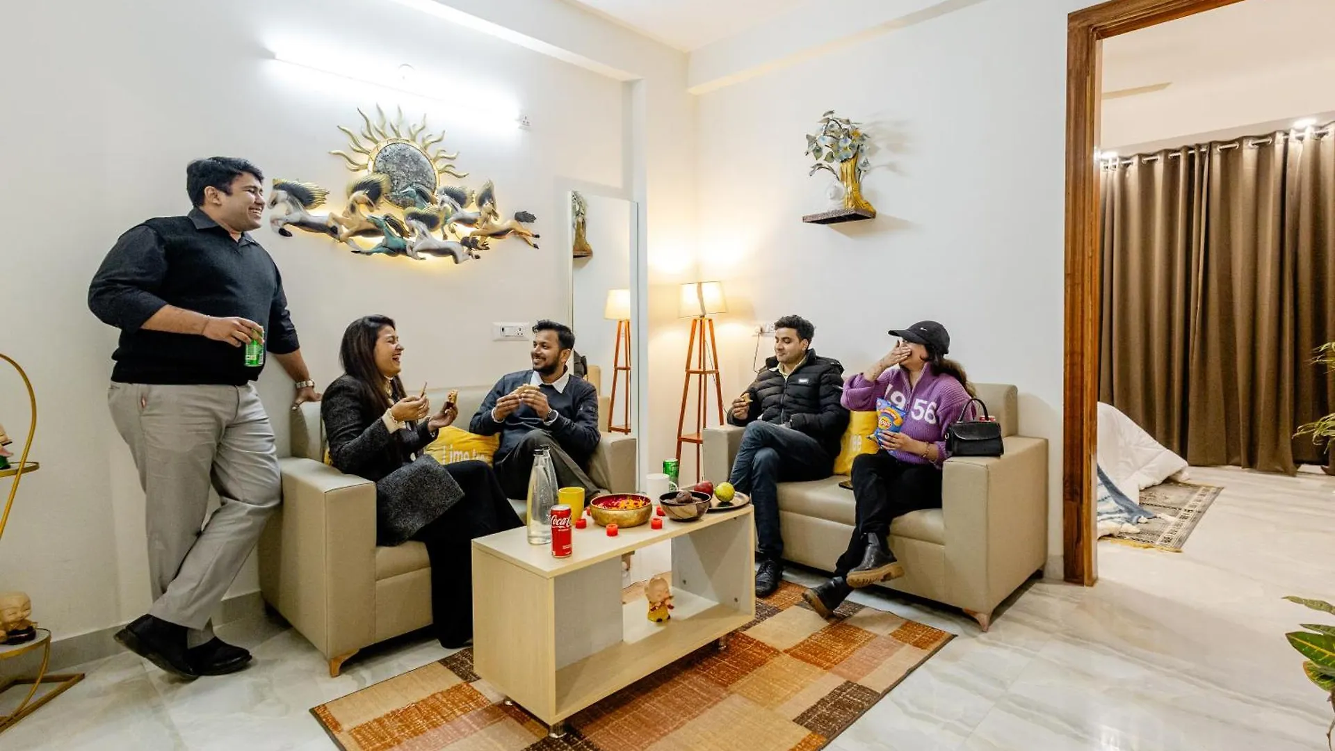 Lime Tree Service Apartment Golf Course Road, Gurgaon 0*,  India